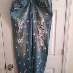Womens  Denim Jeans Size 17/18 Blue